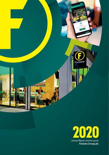 Thumbnail Foxtons Group Annual Report 2020