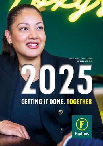 Thumbnail Foxtons Group Annual Report 2025
