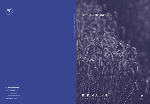 Vorschaubild B.P. Marsh & Partners Jahresbericht 2021