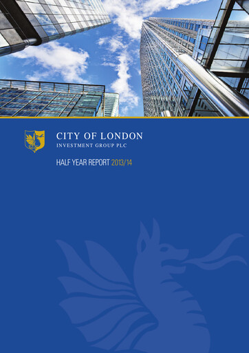 Thumbnail City of London Investment Group Plc Half-year Report 2013-2014-h1