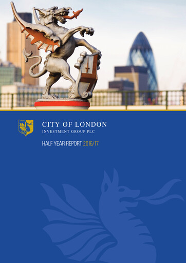 Thumbnail City of London Investment Group Plc Half-year Report 2016-2017-h1