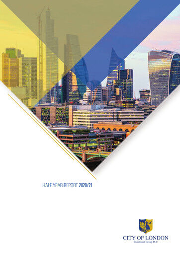 Thumbnail City of London Investment Group Plc Half-year Report 2020-2021-h1