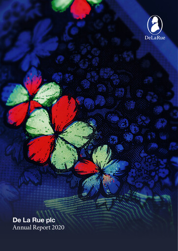 Thumbnail De La Rue Annual Report 2020
