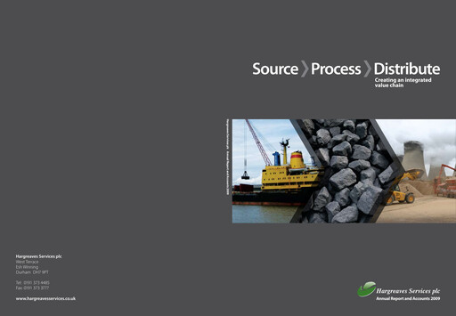 Thumbnail Hargreaves Services Annual Report 2009