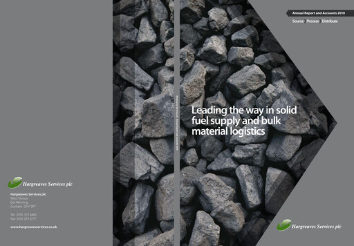 Thumbnail Hargreaves Services Annual Report 2010