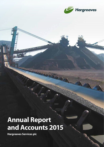 Thumbnail Hargreaves Services Annual Report 2015
