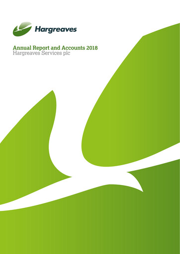 Thumbnail Hargreaves Services Annual Report 2018