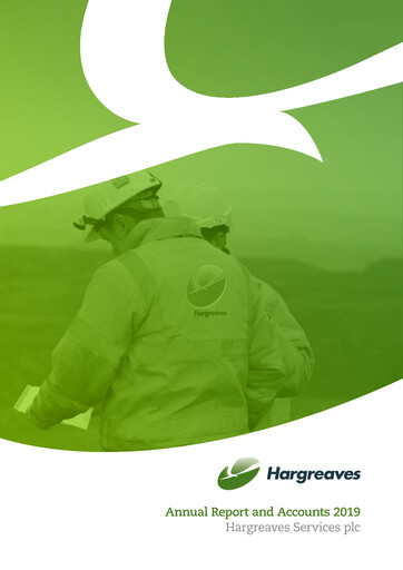 Thumbnail Hargreaves Services Annual Report 2019