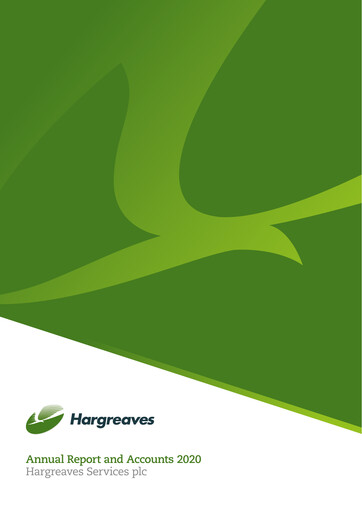 Thumbnail Hargreaves Services Annual Report 2020