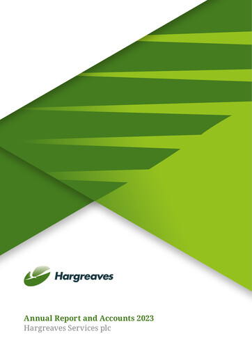 Thumbnail Hargreaves Services Annual Report 2023