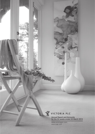 Thumbnail Victoria PLC Annual Report 2015
