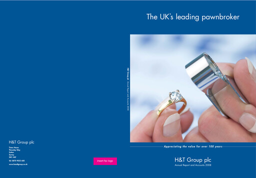 Thumbnail H&T Group plc Annual Report 2008