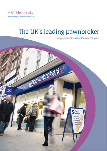 Thumbnail H&T Group plc Annual Report 2010