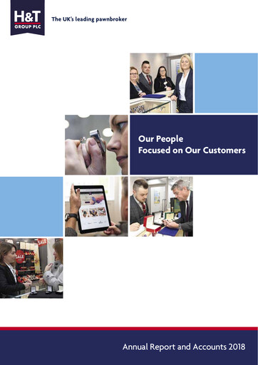 Thumbnail H&T Group plc Annual Report 2018