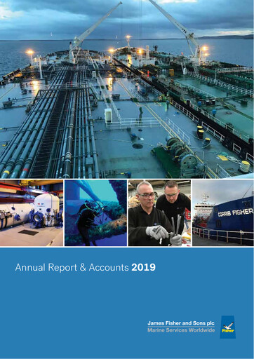Thumbnail James Fisher and Sons Annual Report 2019