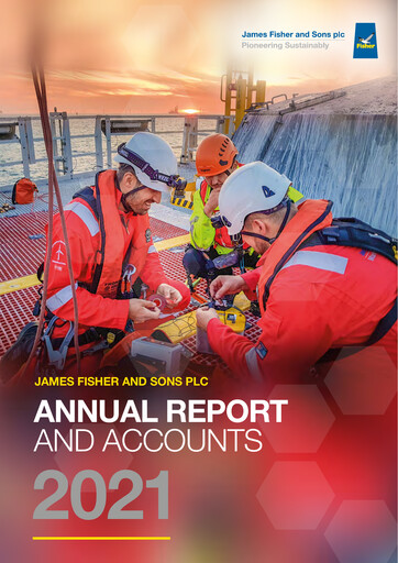 Thumbnail James Fisher and Sons Annual Report 2021