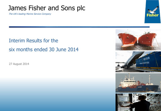 Vorschaubild James Fisher and Sons Halbjahresbericht 2014-h1