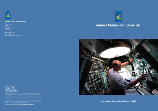 Thumbnail James Fisher and Sons Half-year Report 2017-h1