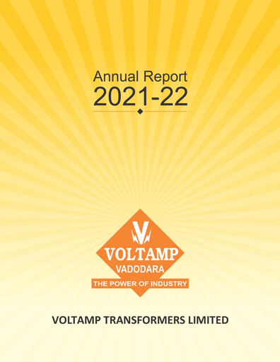 Thumbnail Voltamp Transformers
 Annual Report 2021-2022