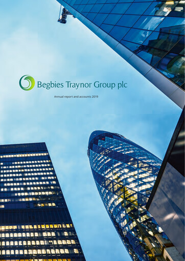 Thumbnail Begbies Traynor Group Annual Report 2019