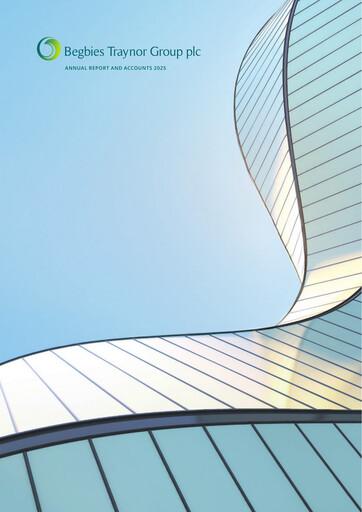 Thumbnail Begbies Traynor Group Annual Report 2025