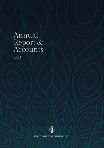 Thumbnail Arbuthnot Banking Group Annual Report 2025