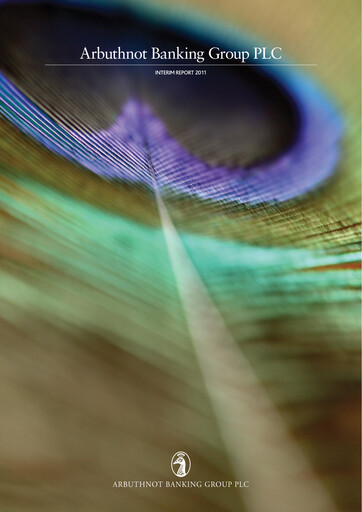 Thumbnail Arbuthnot Banking Group Half-year Report 2011-h1