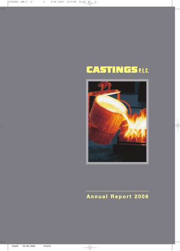 Thumbnail Castings P.L.C. Annual Report 2008