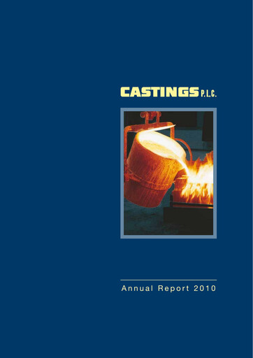 Thumbnail Castings P.L.C. Annual Report 2010