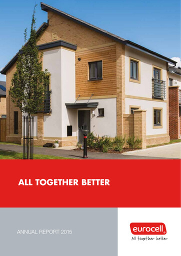 Thumbnail Eurocell Annual Report 2015