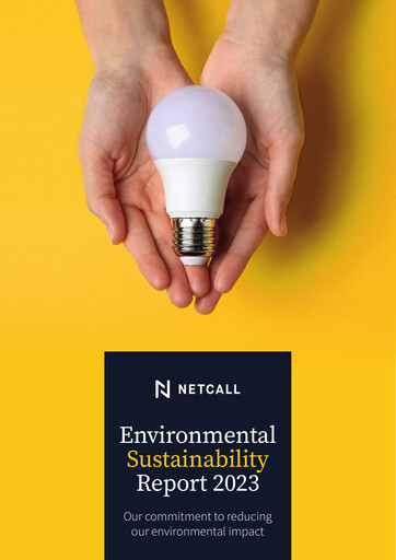 Thumbnail Netcall Sustainability Report 2023