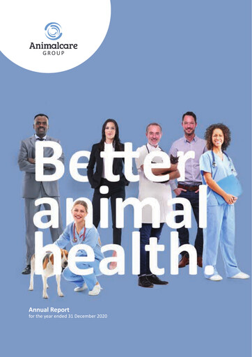 Miniature Animalcare Group Rapport annuel 2020
