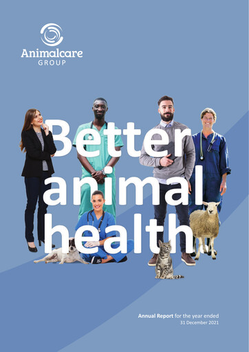 Miniature Animalcare Group Rapport annuel 2021