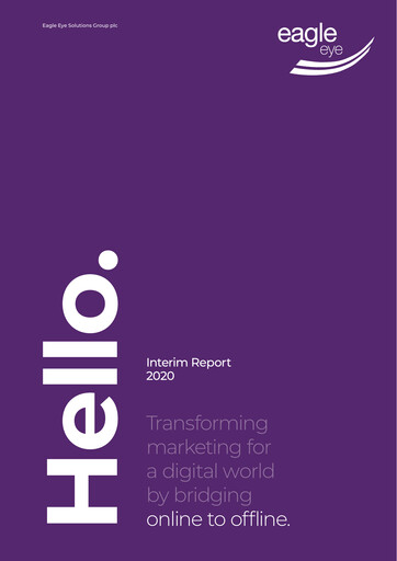 Thumbnail Eagle Eye Solutions Group Half-year Report 2020-h1