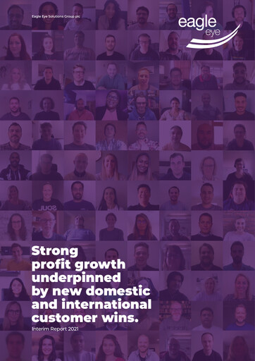 Thumbnail Eagle Eye Solutions Group Half-year Report 2021-h1