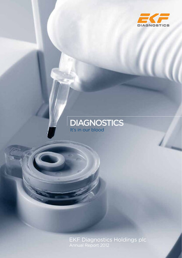 Thumbnail EKF Diagnostics Annual Report 2012