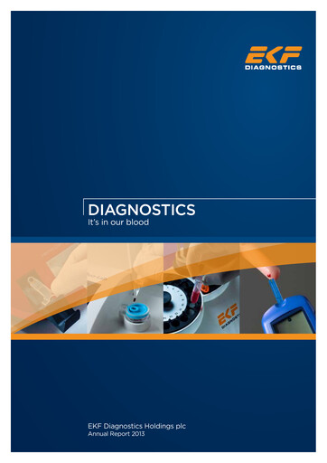 Thumbnail EKF Diagnostics Annual Report 2013
