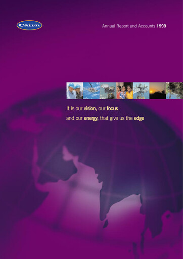 Thumbnail Capricorn Energy Annual Report 1999