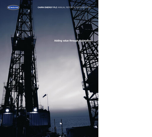 Thumbnail Capricorn Energy Annual Report 2001