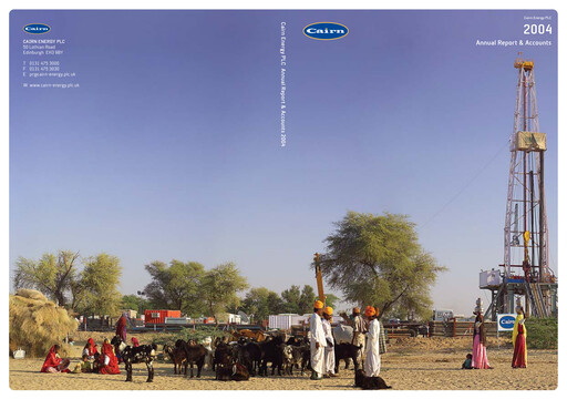 Thumbnail Capricorn Energy Annual Report 2004