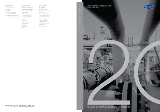 Thumbnail Capricorn Energy Annual Report 2007