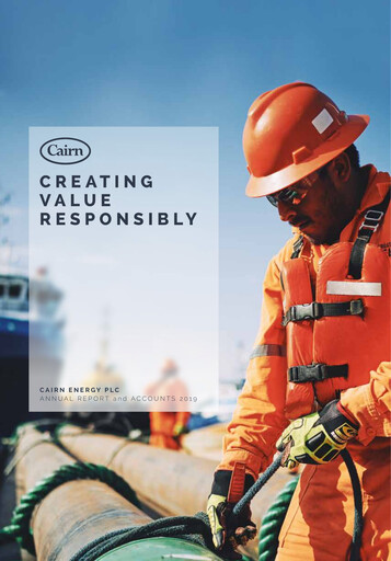 Thumbnail Capricorn Energy Annual Report 2019