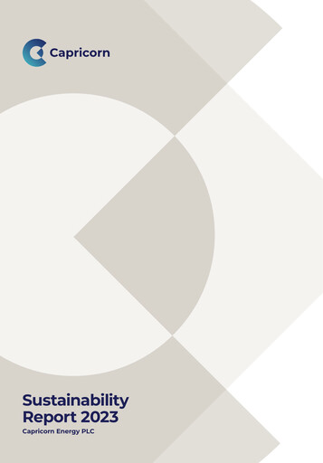 Thumbnail Capricorn Energy Sustainability Report 2023