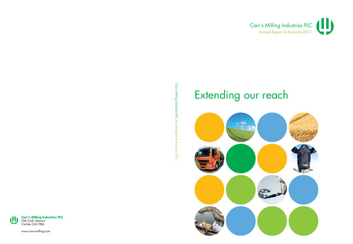 Thumbnail Carr's Group Annual Report 2011