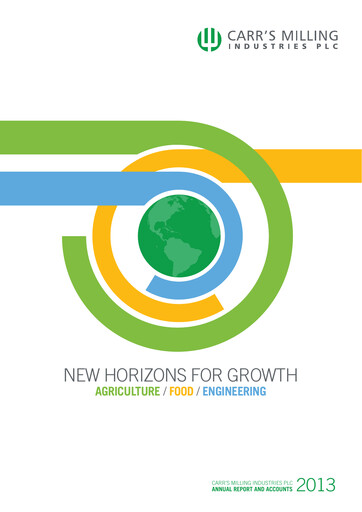 Thumbnail Carr's Group Annual Report 2013