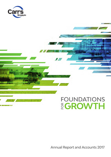 Thumbnail Carr's Group Annual Report 2017