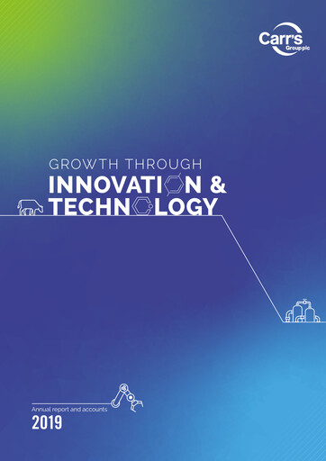 Thumbnail Carr's Group Annual Report 2019