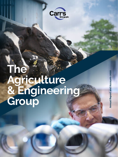Thumbnail Carr's Group Annual Report 2020