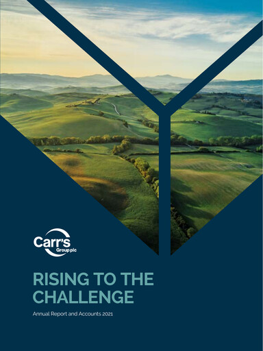 Thumbnail Carr's Group Annual Report 2021