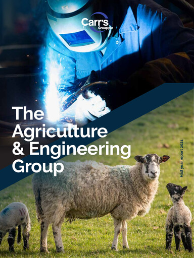 Thumbnail Carr's Group Half-year Report 2021-h1